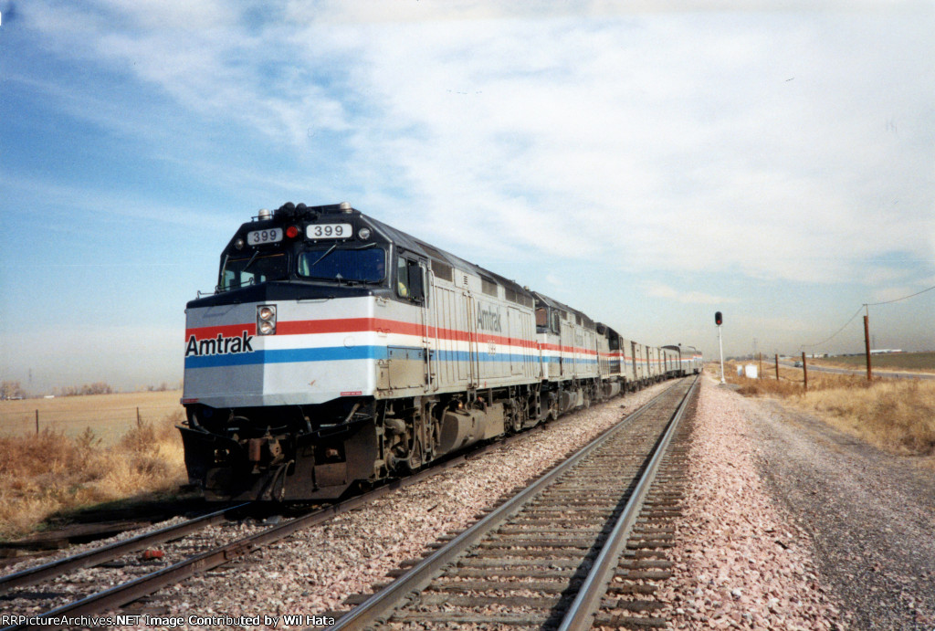 Amtrak F40PHR 399